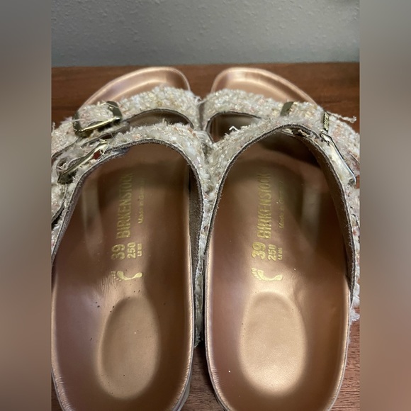 Birkenstock Arizona Leather Textile Sandals - Picture 8 of 8